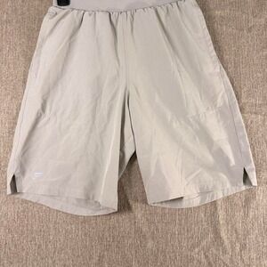 Fabletics Mens Beige Elastic Waist Lightweight Athletic Shorts XS SO14161-6470-1